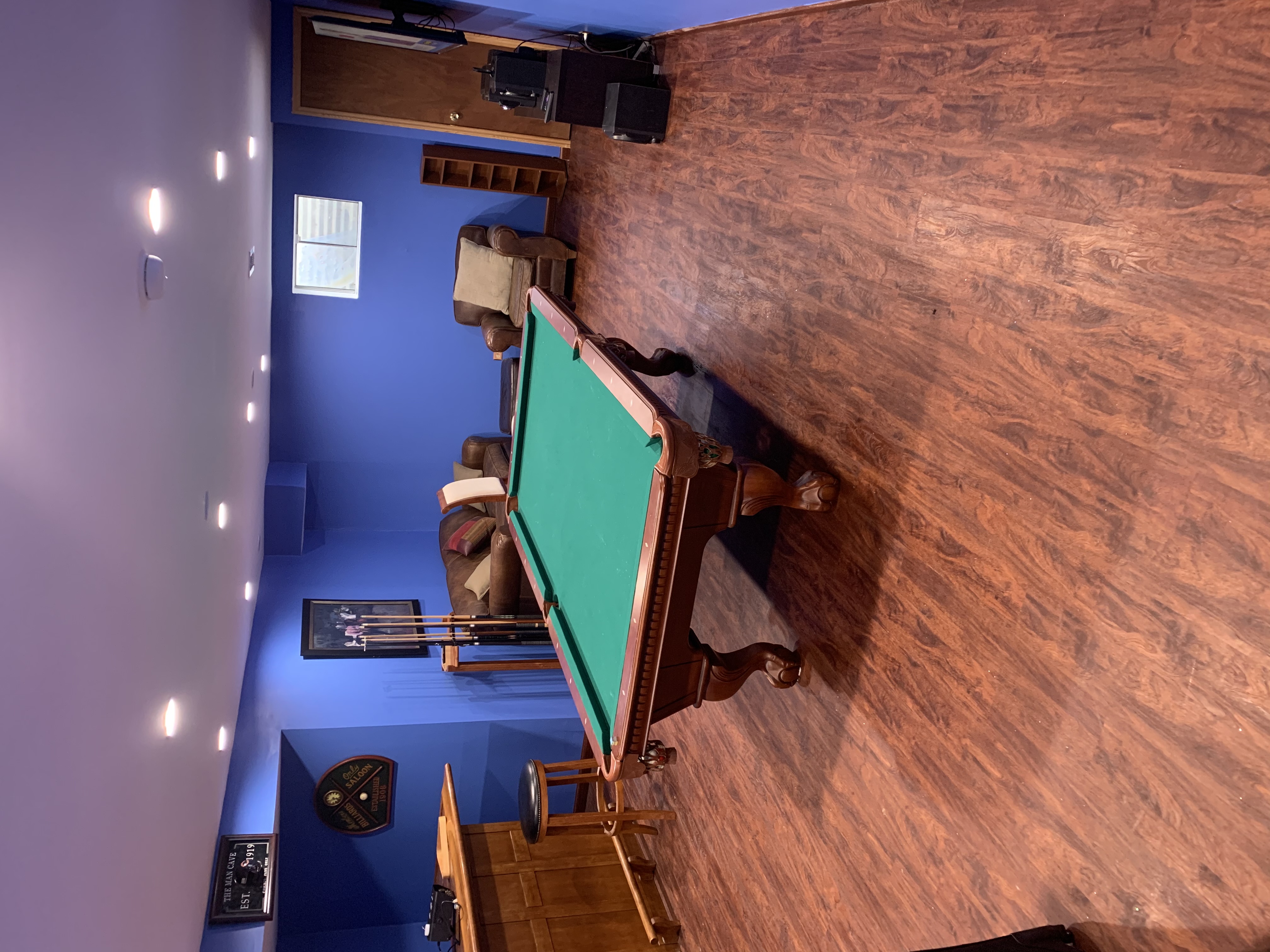 Basement LED Puck Light Install